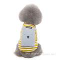 wholesale winter with bear pattern Striped dog clothes